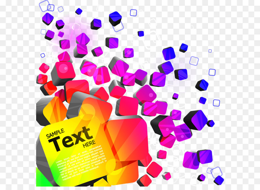 Colorato sfondo di tecnologia