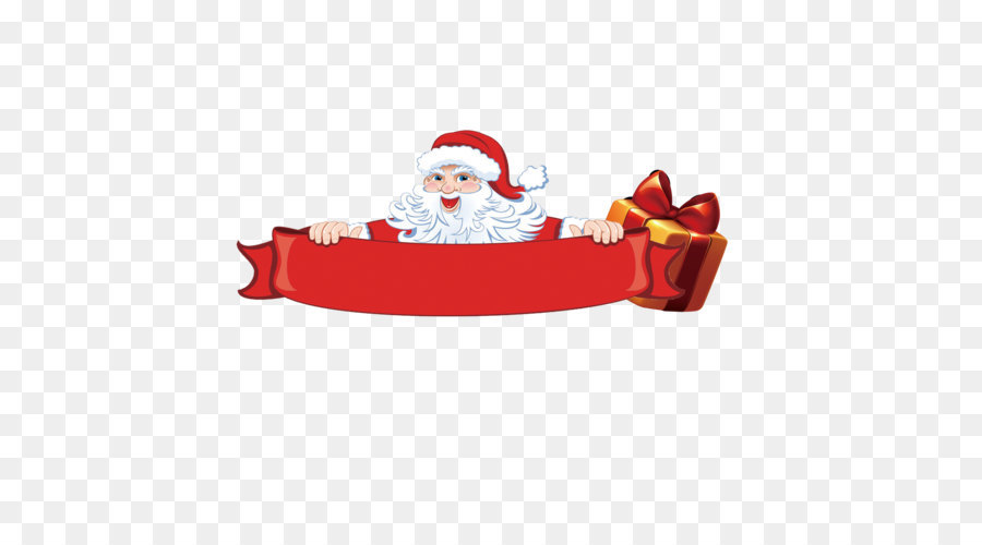 Santa Claus, Weihnachtsbaum, Geschenk, Neues Jahr - weihnachtsband