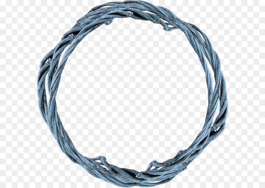 Blau Wurf ring