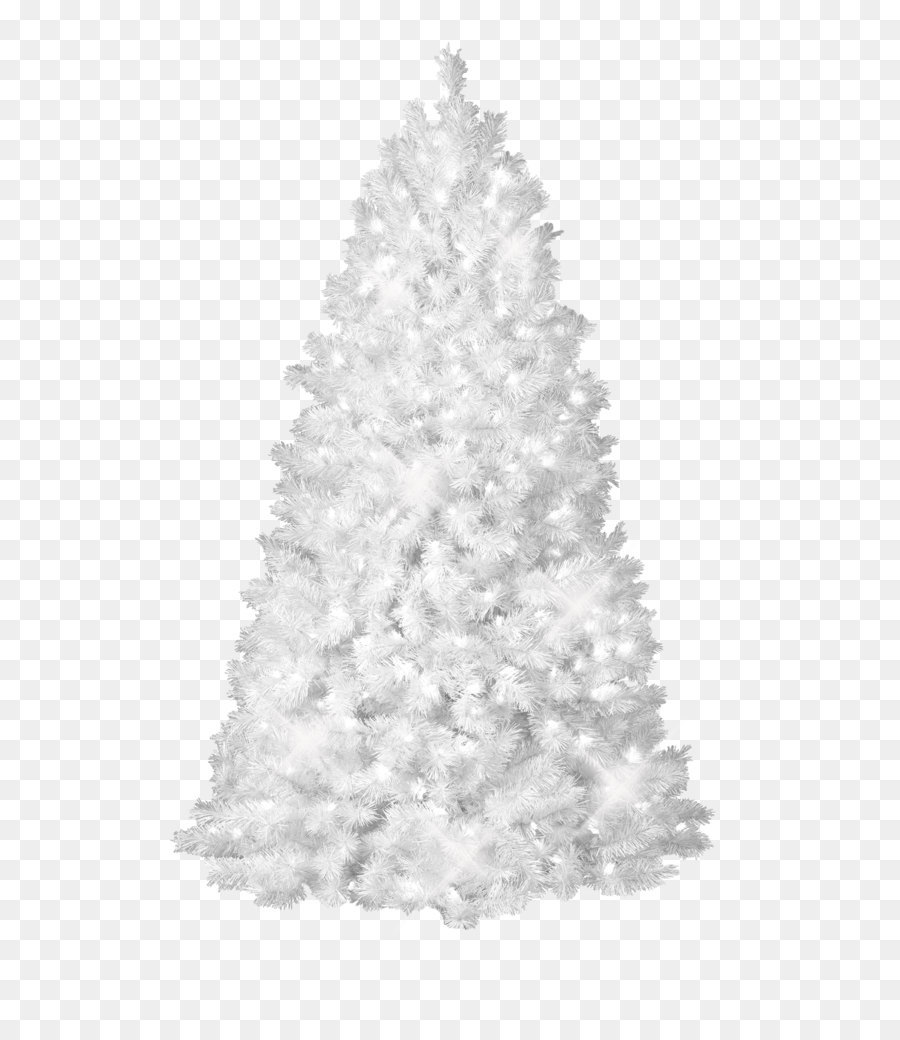Albero di Natale artificiale Pre-illuminato albero di Natale decorazione - neve albero