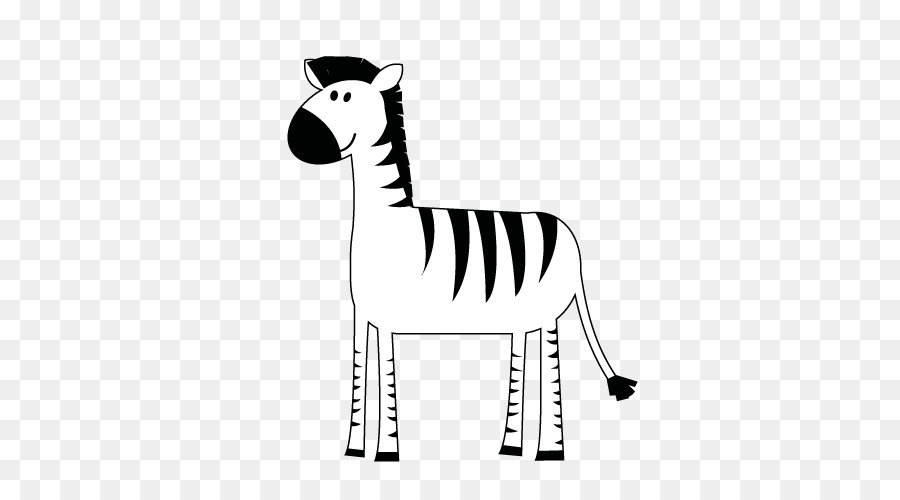 Vettoriali gratis zebra tirare il materiale