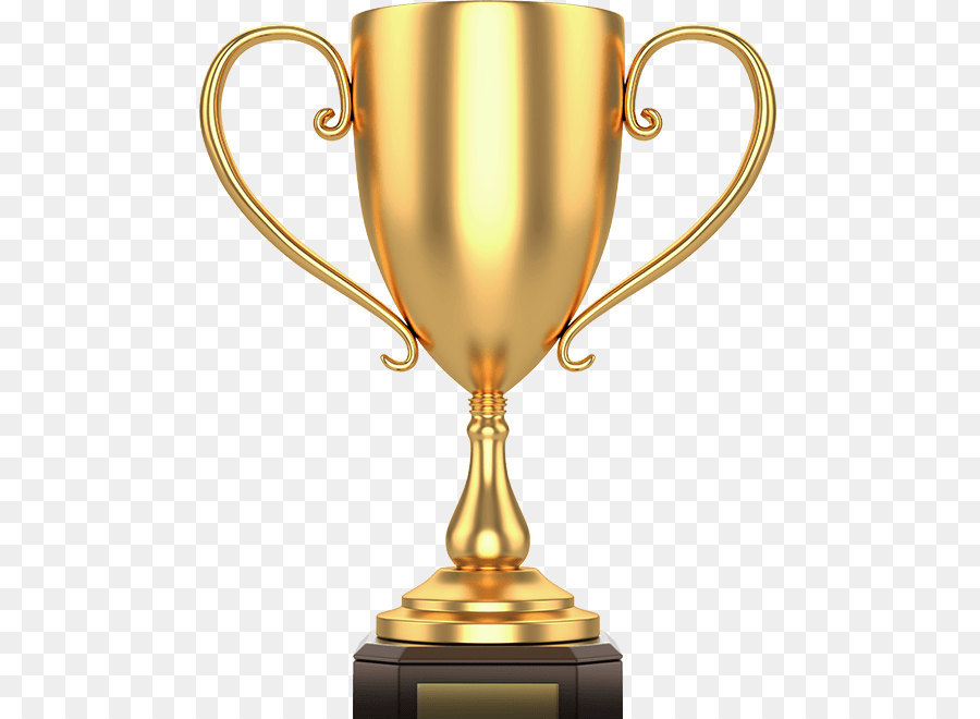 Trophy Cup Award Sport - Goldener Becher PNG