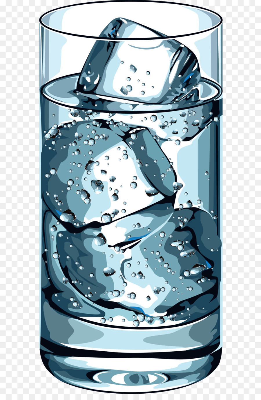 Cocktail Soft Drinks Long Island Iced Tea Iced coffee - Wasser Glas PNG
