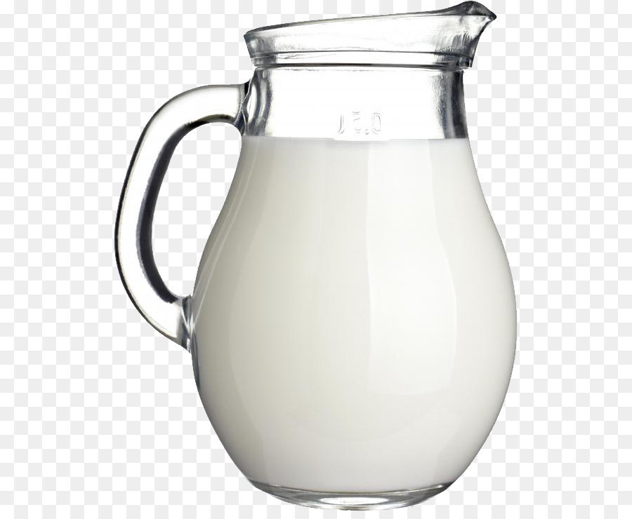 Milch-Sahne-Mess-Liter-Tasse - Milch Glas png