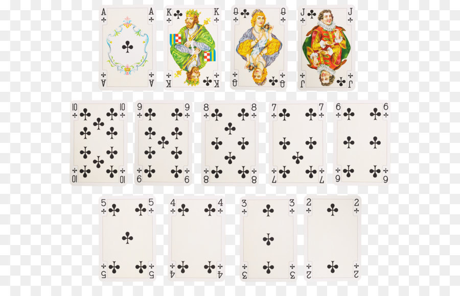 Textil-Weißem Animal-Muster - Spielkarten PNG