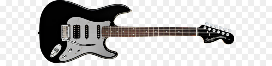 Fender Stratocaster Fender Squier Bullet Deluxe Hot Rails Stratocaster Chitarra - Chitarra elettrica PNG