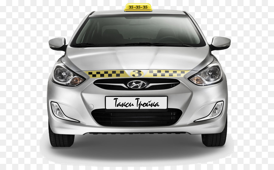 Auto Hyundai Motor Company Hyundai Accent, Dacia Logan - Taxi PNG