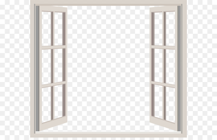 Cửa sổ Clip nghệ thuật - Mở cửa sổ PNG
