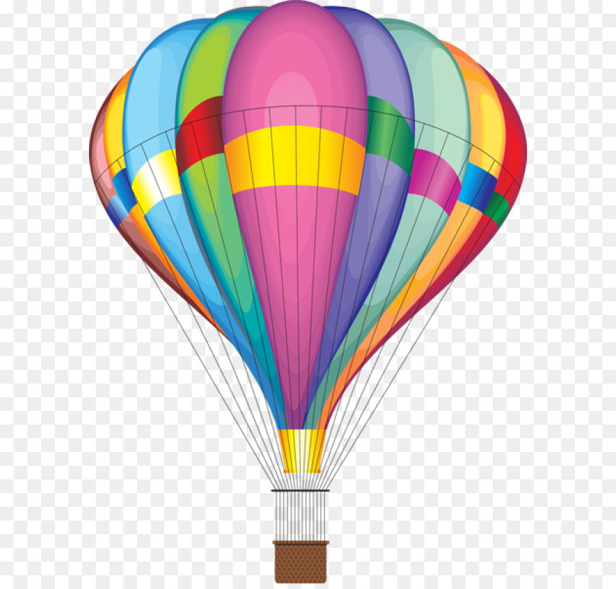Không máy Bay Vận tải Hàng không Clip nghệ thuật - Khinh khí cầu PNG