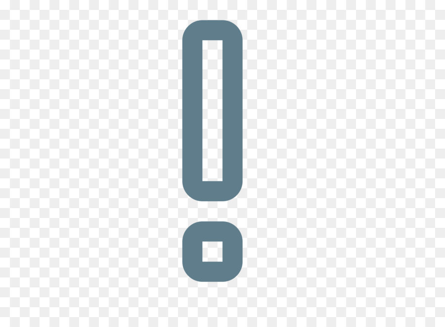 Ausrufezeichen Symbol Full stop Satz - Ausrufezeichen png