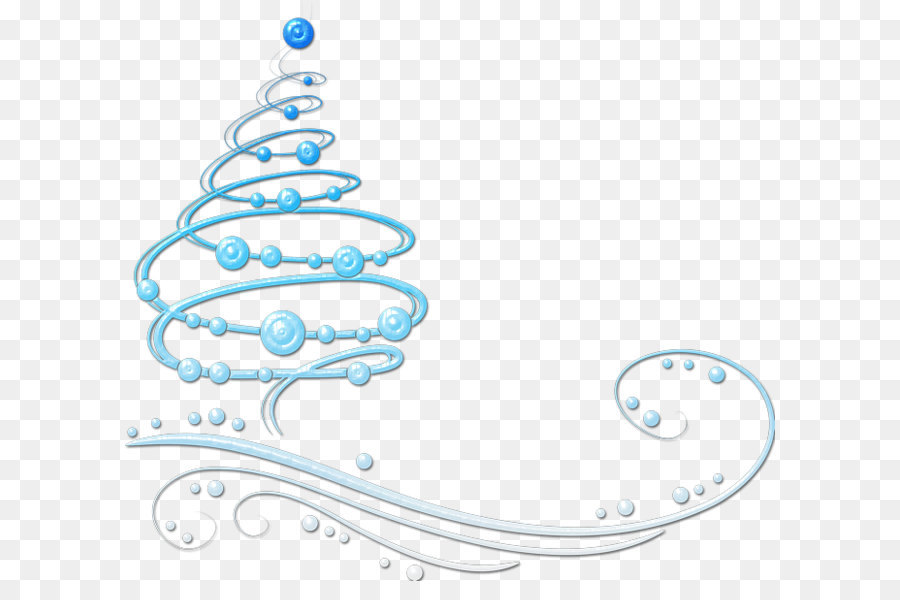 Blue ribbon albero di Natale