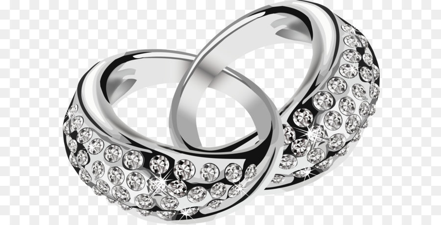 Ring-Download-Anwendung-software Android Mobile app - Silber Ringe mit Diamanten PNG