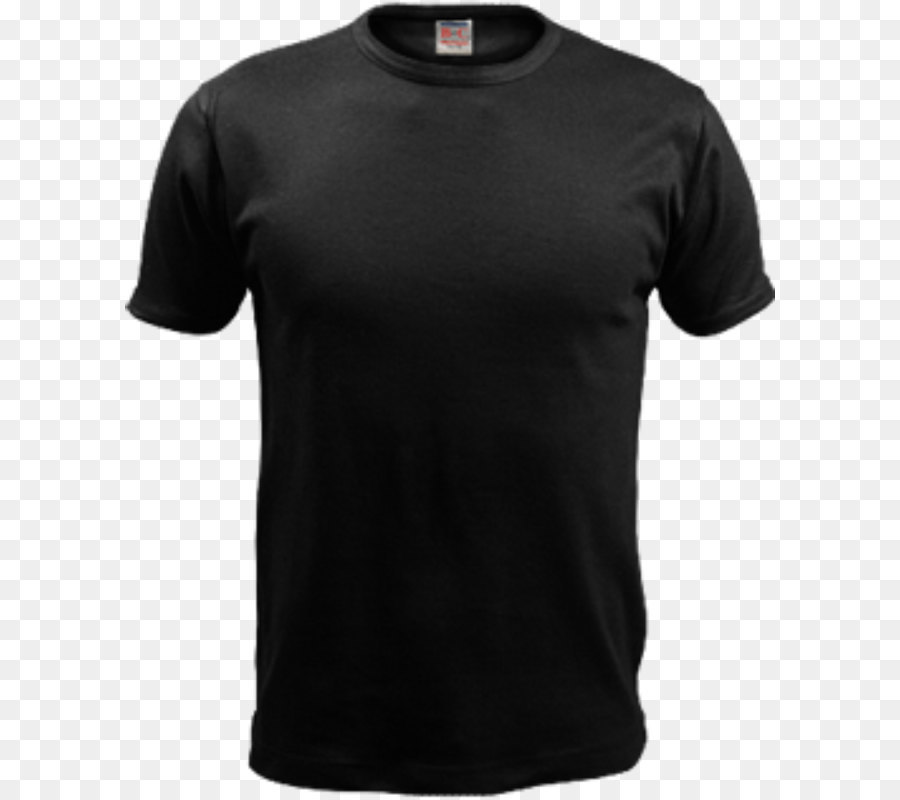 T-shirt Giáp Dưới Tay áo Polo - T shirt màu đen ảnh
