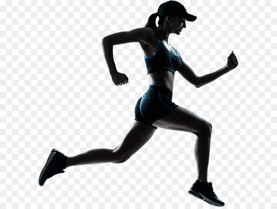 Laufen Frau Clip art - Running woman PNG Bild