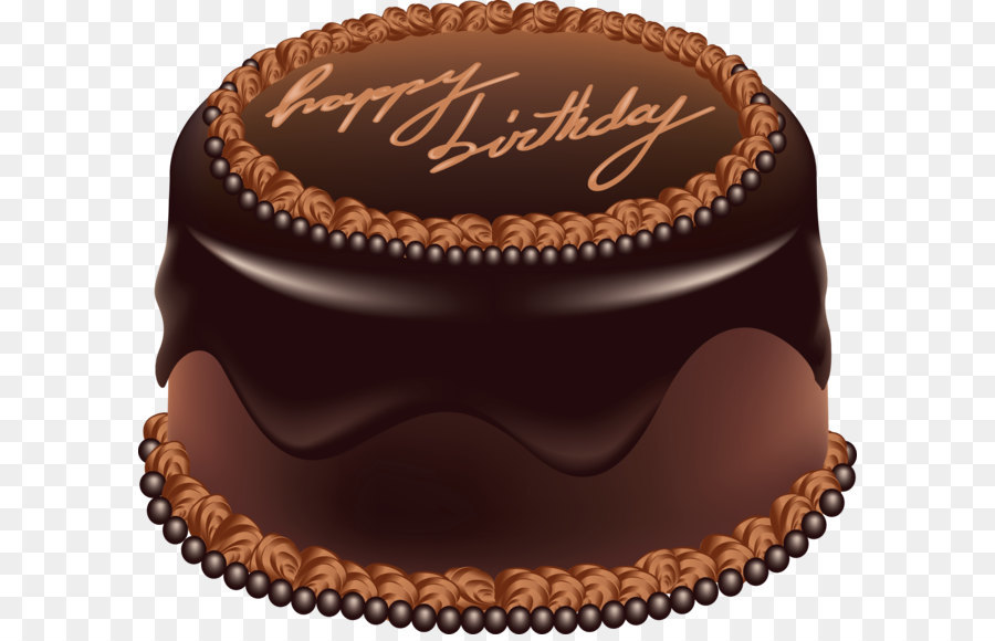 Torta di compleanno al Cioccolato torta Bundt cake - Torta di compleanno PNG