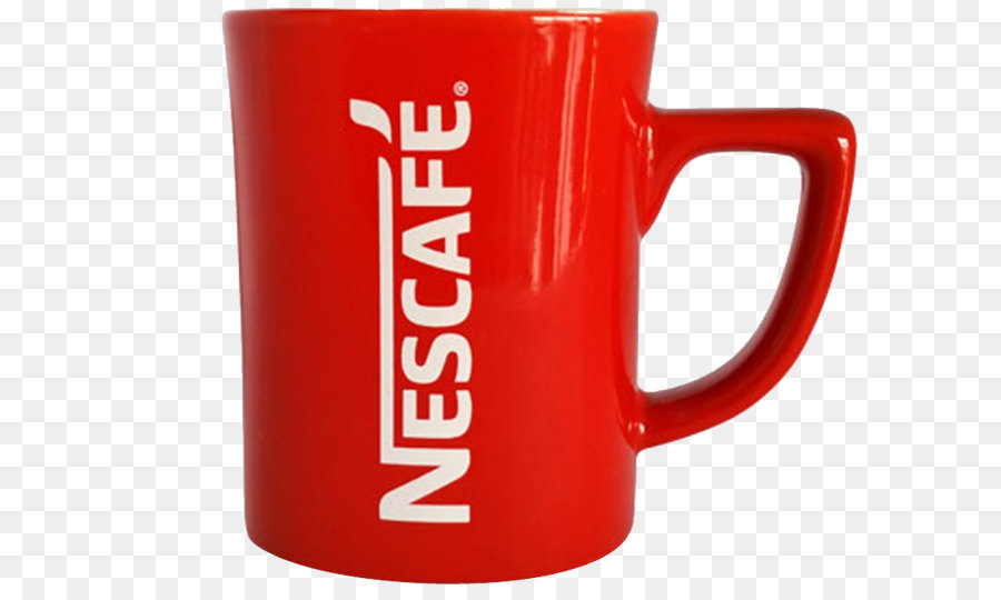 Tazza da caffè, Tè, Tazza di Nescafé - Nescafè red mug di caffè PNG