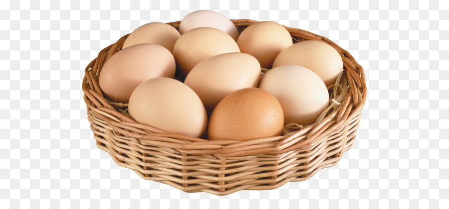 Uovo nel paniere uovo Fritto - Uovo immagine PNG