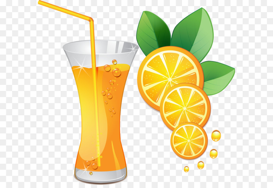 Succo d'arancia Cocktail bevanda Arancione - Succo D'Arancia Immagine Png