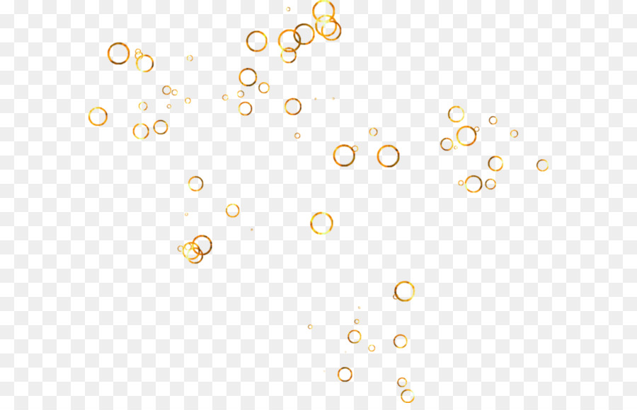 Trang trí vòng tròn màu vàng nền