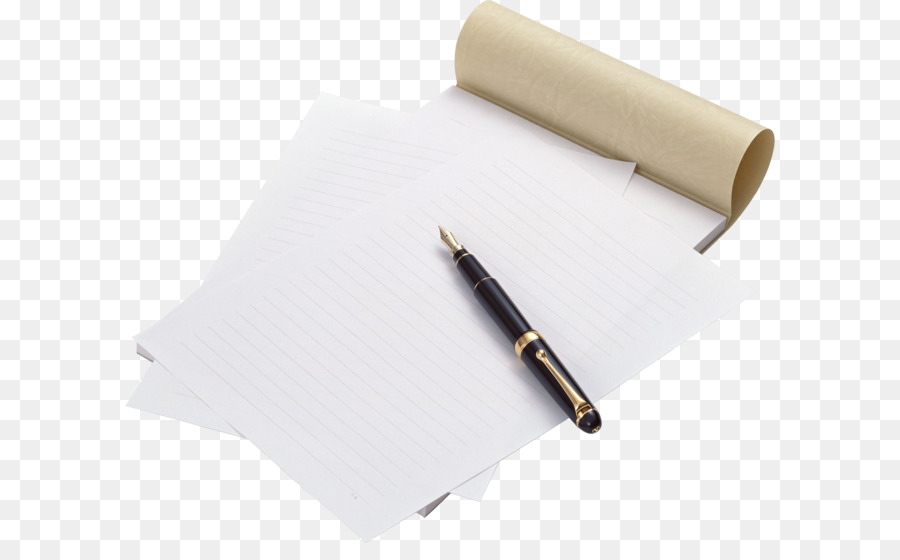 Papier, Stift, Notebook Briefpapier - Notebook PNG
