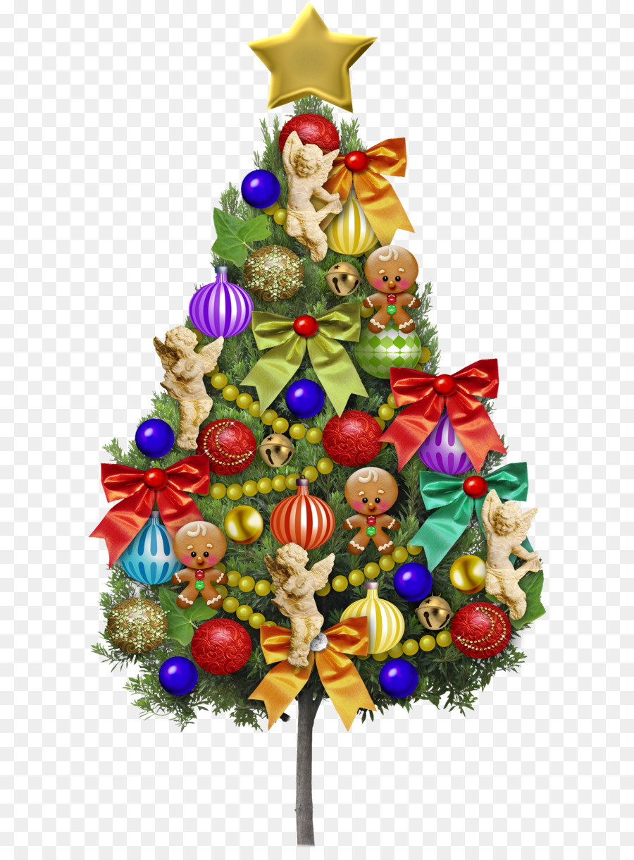 Creative albero di Natale bellissimo colore