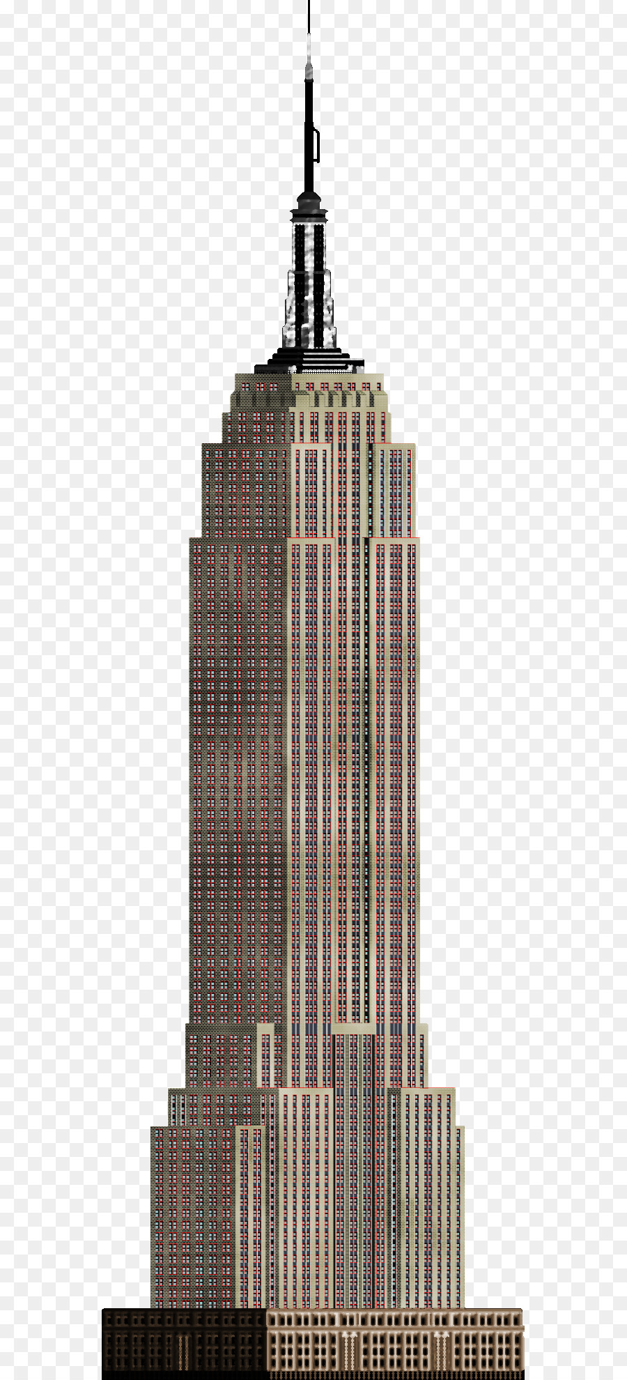 Empire State Building Wolkenkratzer Clip art - Wolkenkratzer PNG