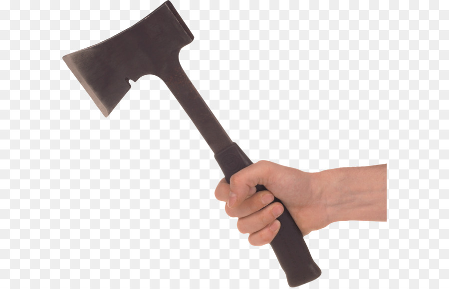 Beil Hammer Tool - Axt in der hand PNG Bild