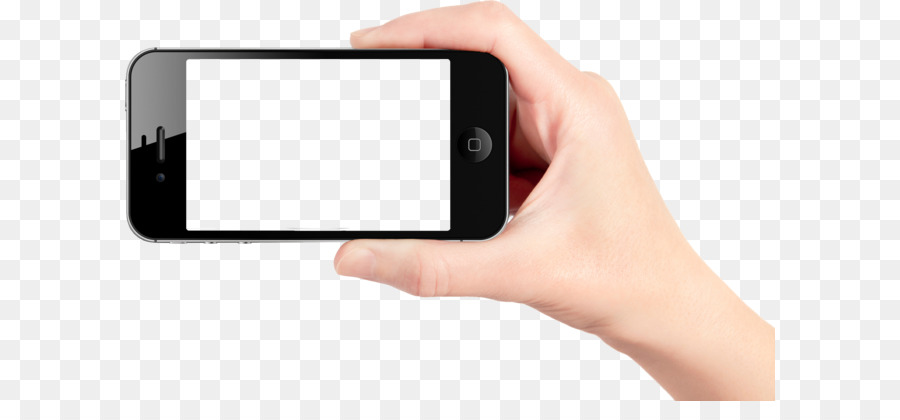 Smartphone - Smartphone in der hand PNG Bild