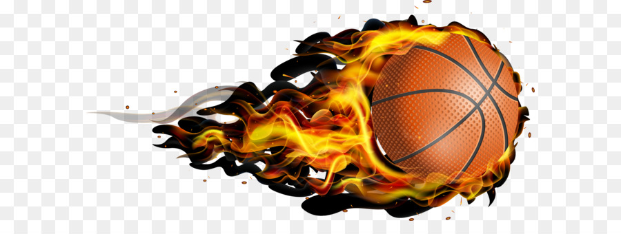 Fliegende Feuerball basketball