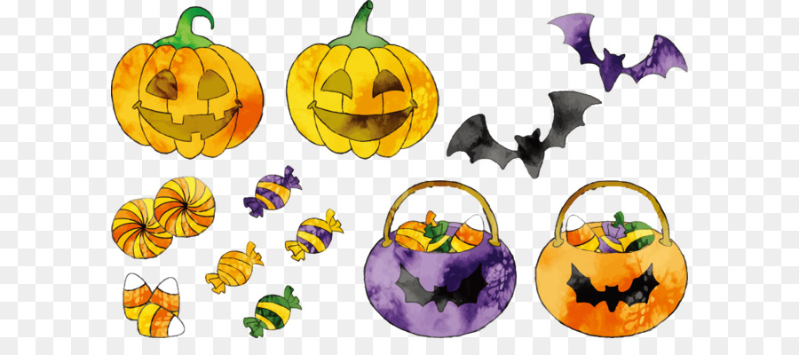 Vector illustration Halloween Elemente