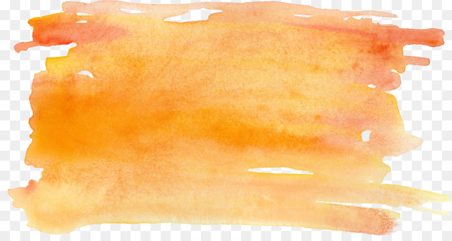 La pittura ad acquerello TPE:2636 Arancione - Arancione effetto acquerello