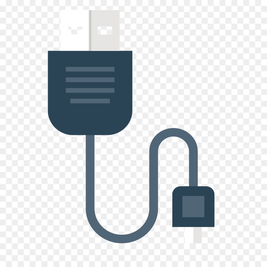 USB-Daten Elektro-Kabel Computer-Datei - Vektor usb Daten Kabel