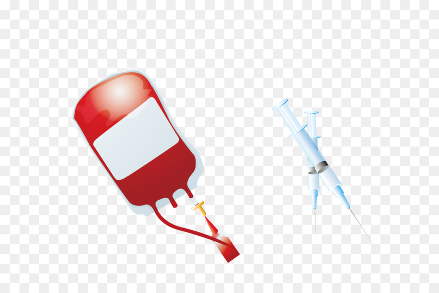 Blut-Medizinische Ausrüstung-Symbol - Vektor Nadel