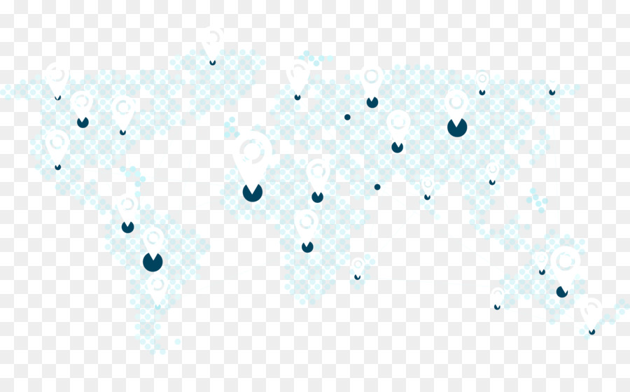 Dòng Điểm Góc - Bản đồ thế giới định vị
