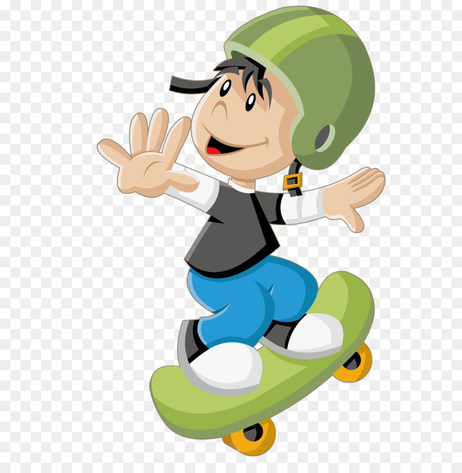 Kind Abbildung - Scooter Boy