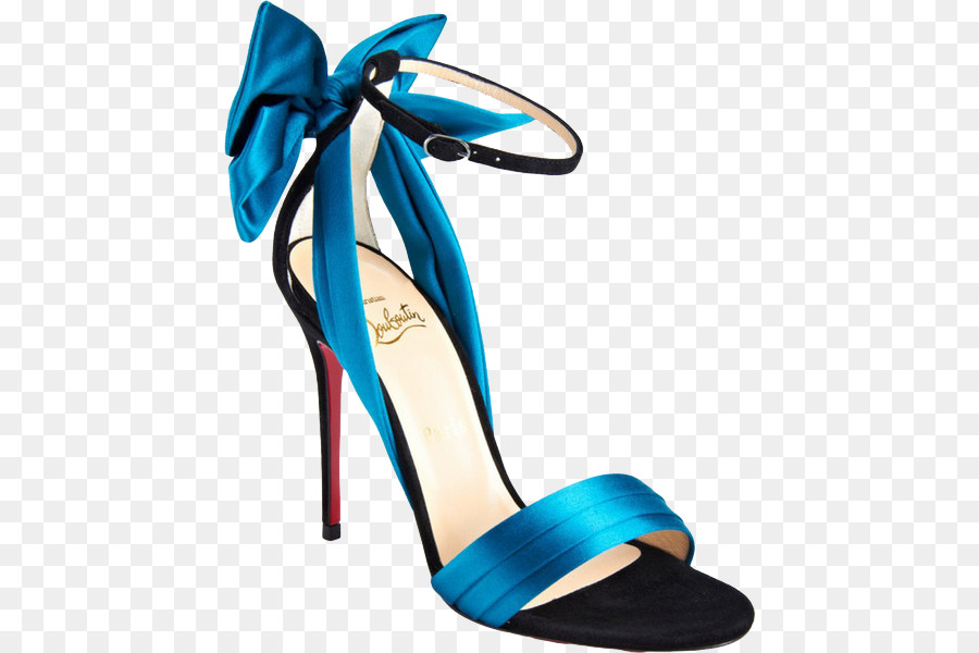 Corte di scarpe col tacco Alto calzature Abbigliamento Sandalo - Cinturino blu sandali col tacco alto