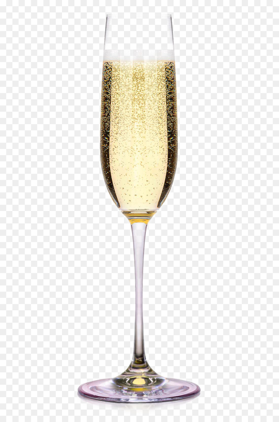 Con un bicchiere di Champagne Spumante di Mimosa - Champagne