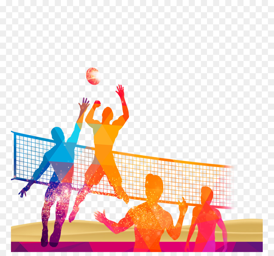 Volleyball-Sport-Poster - Volleyball-material herunterladen