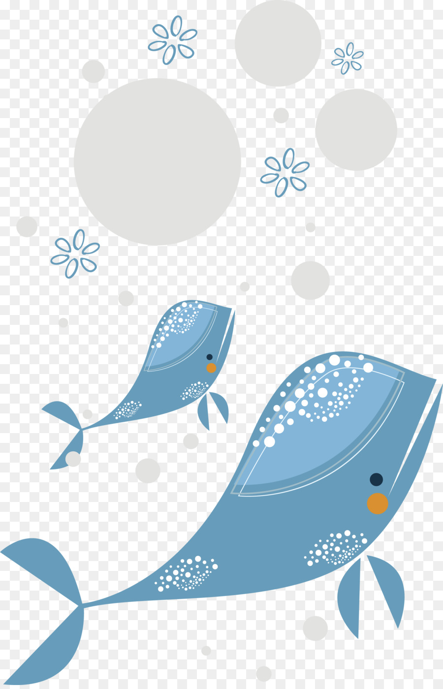 Cá voi xanh Clip nghệ thuật - Cá voi màu phim hoạt hình
