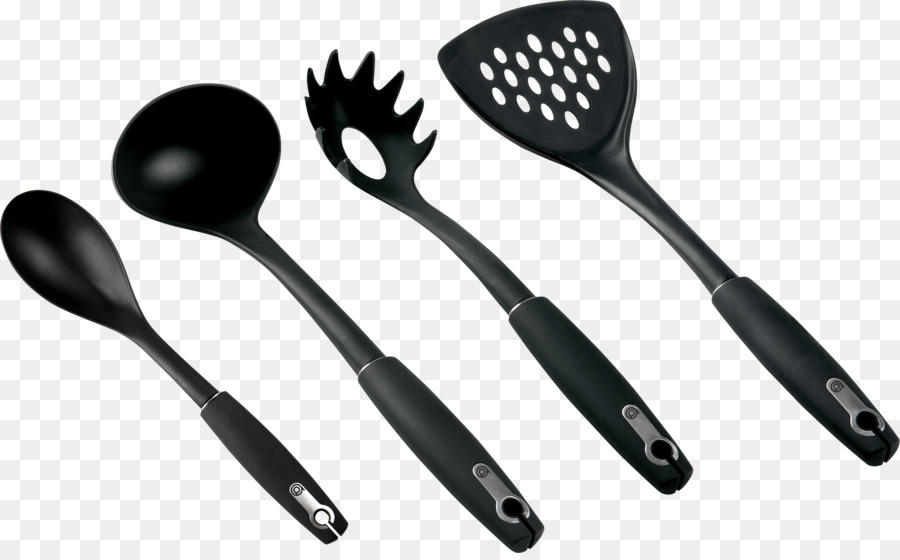 Cucchiaio da cucina Utensili da Cucina utensili Forcella - Nero cucchiaio