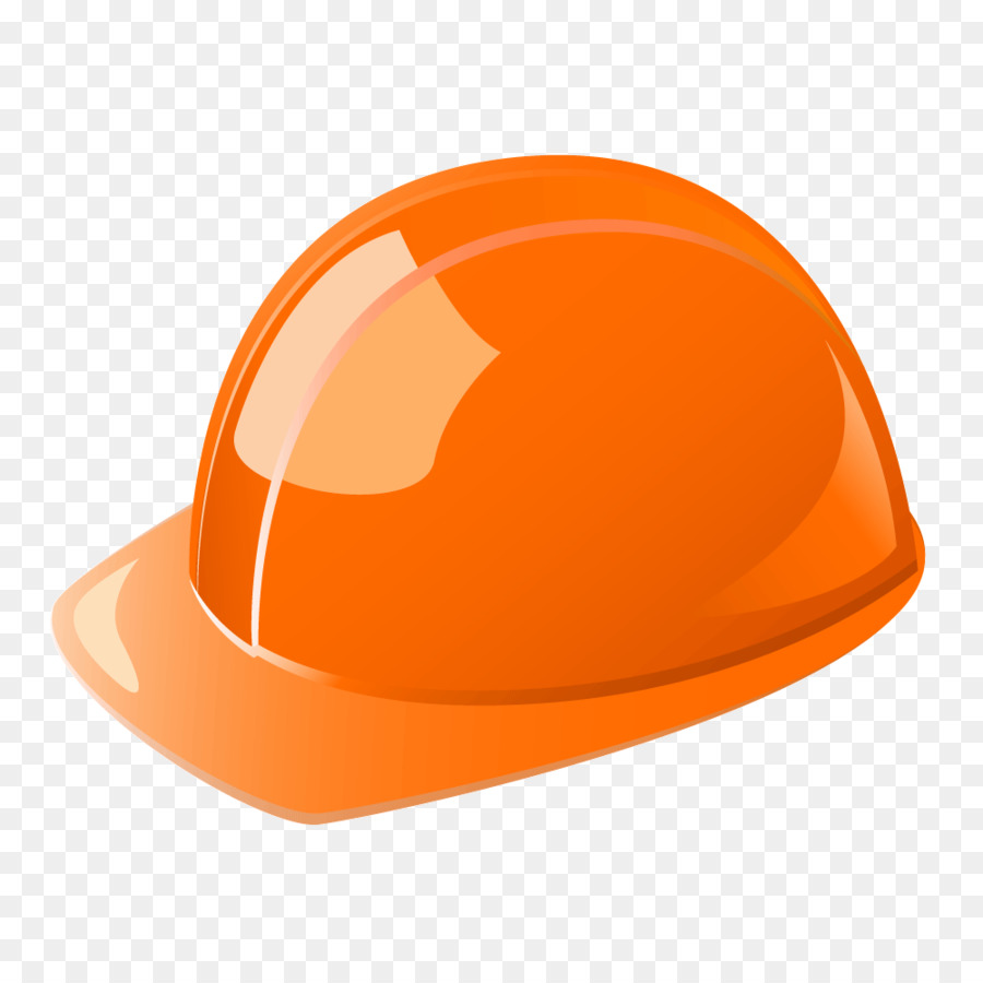 Dnipro Casco ingegneria edile-Architettura Clip art - Arancio casco vettoriale PNG