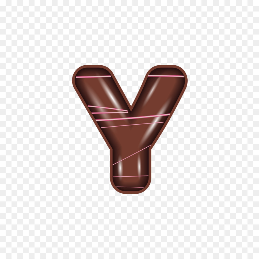 Schokolade Brief - Die Schokolade alphabet Y