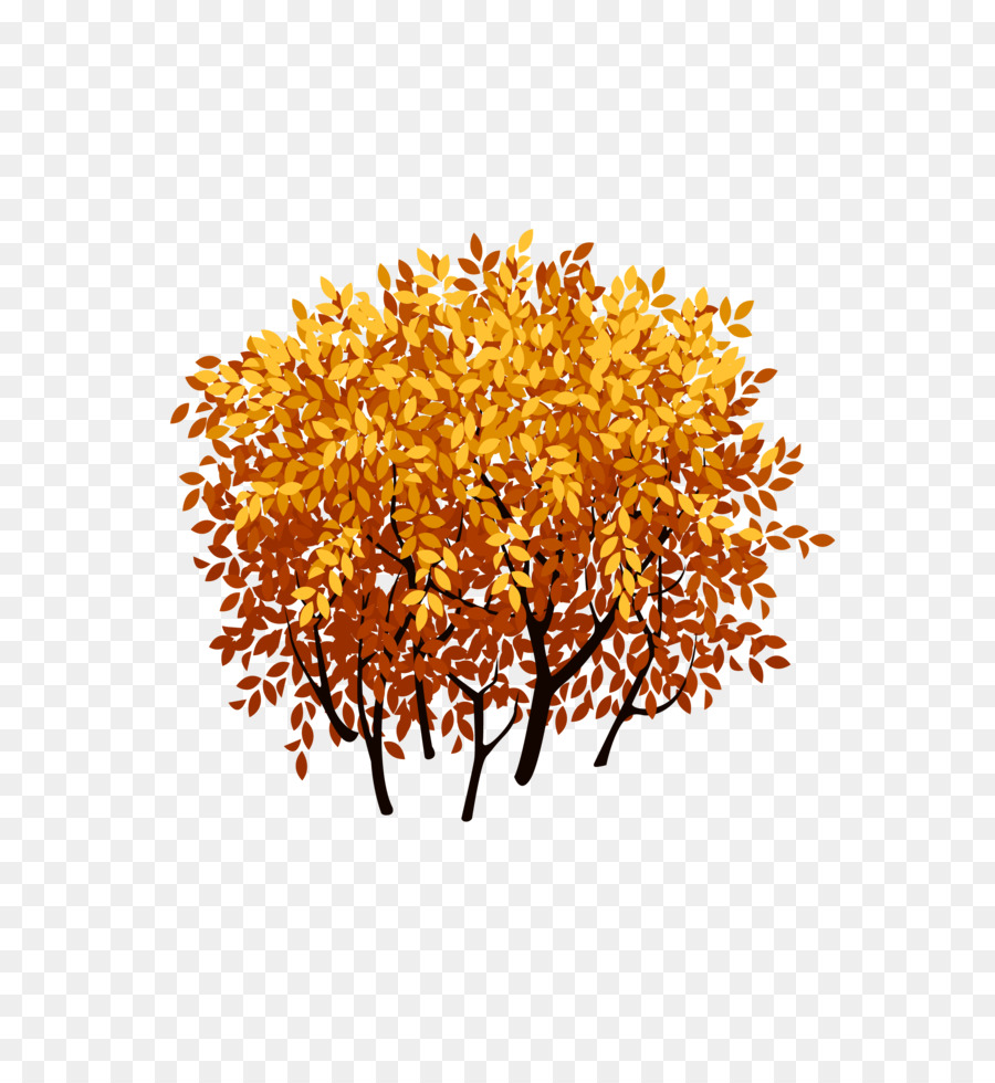 Tree Clip art - Bush