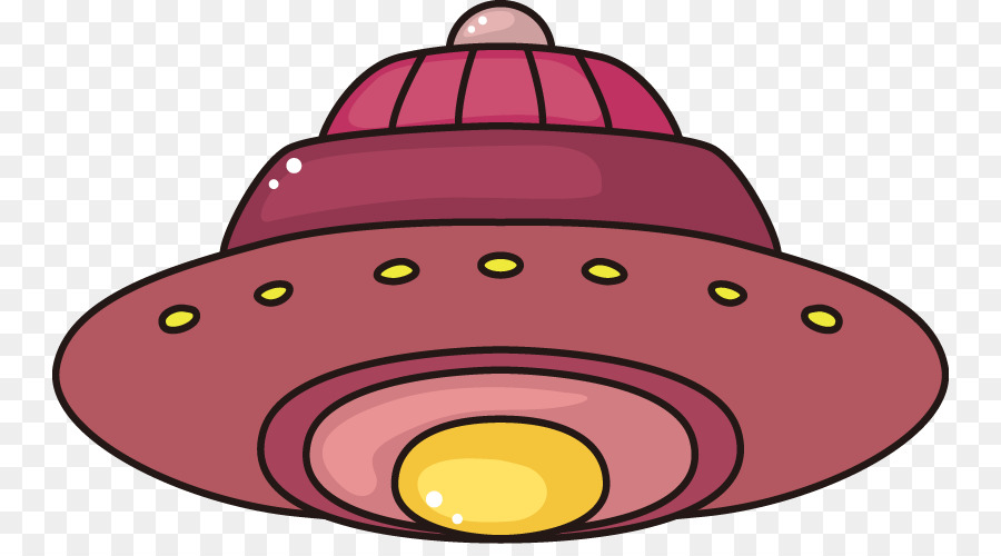 Cartoon Navicella oggetto volante non identificato Clip art - Cartone animato UFO UFO