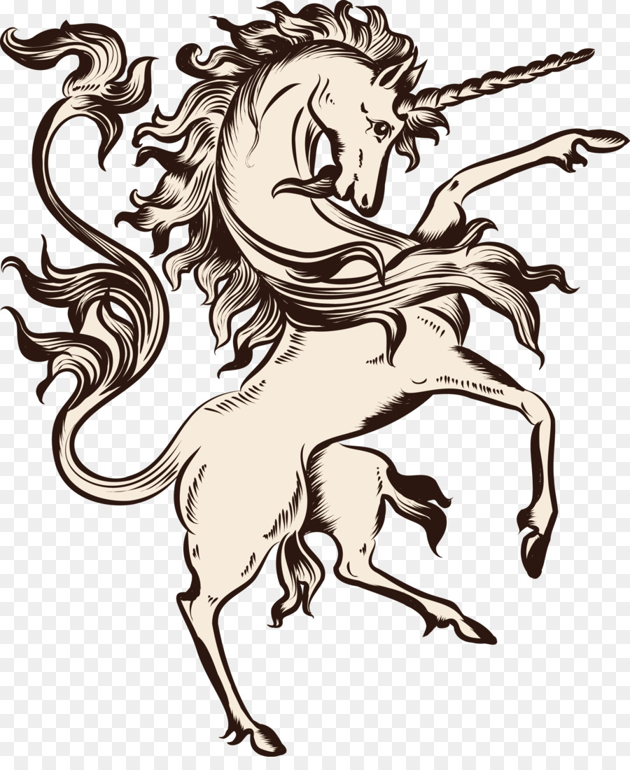 Heraldik Stock-illustration Illustration - Pegasus-Vektor