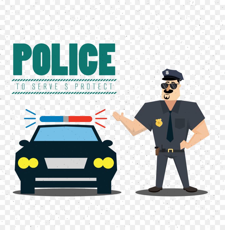 Polizei-Offizier-Symbol - Polizei Polizei Auto