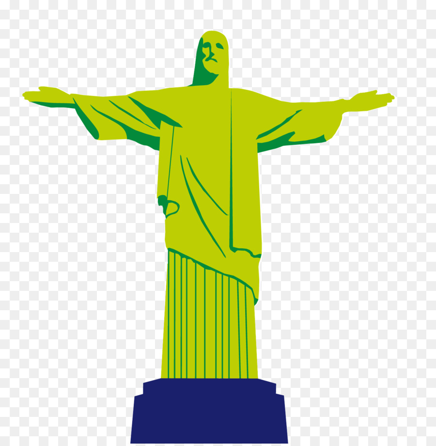 Die Christusstatue Corcovado, Christus der König - Brasilien, so wie Jesus