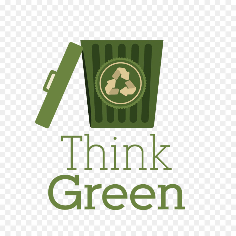 Il riciclaggio dei Rifiuti, contenitore sacchetto di Plastica - Verde bidoni della spazzatura
