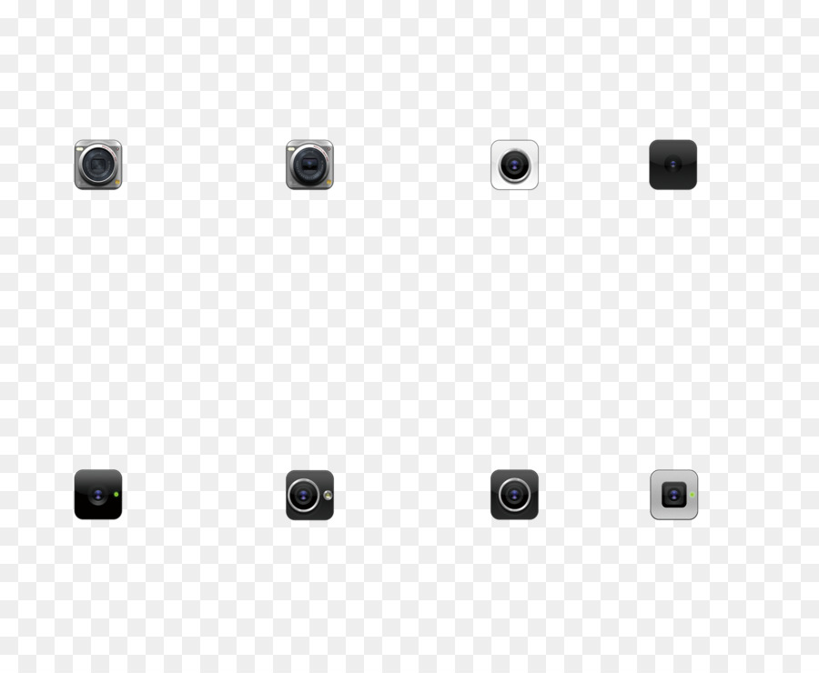 Punto linea Angolo in bianco e Nero - Otto combinazioni di fotocamera