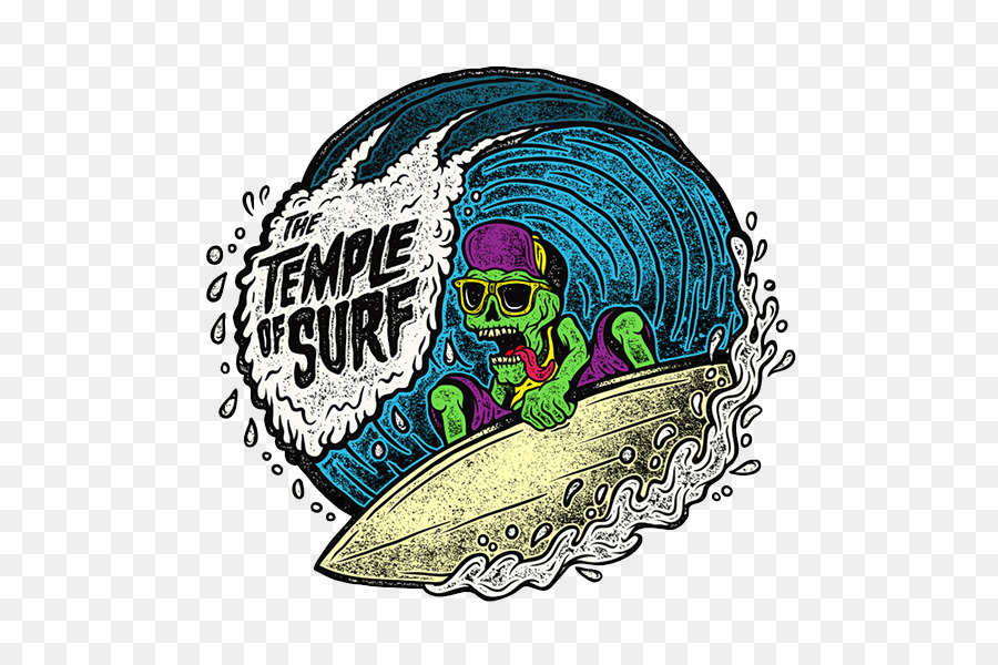 Surfen Fremantle Football Club-Zeichnung-Illustration - Surf Skull